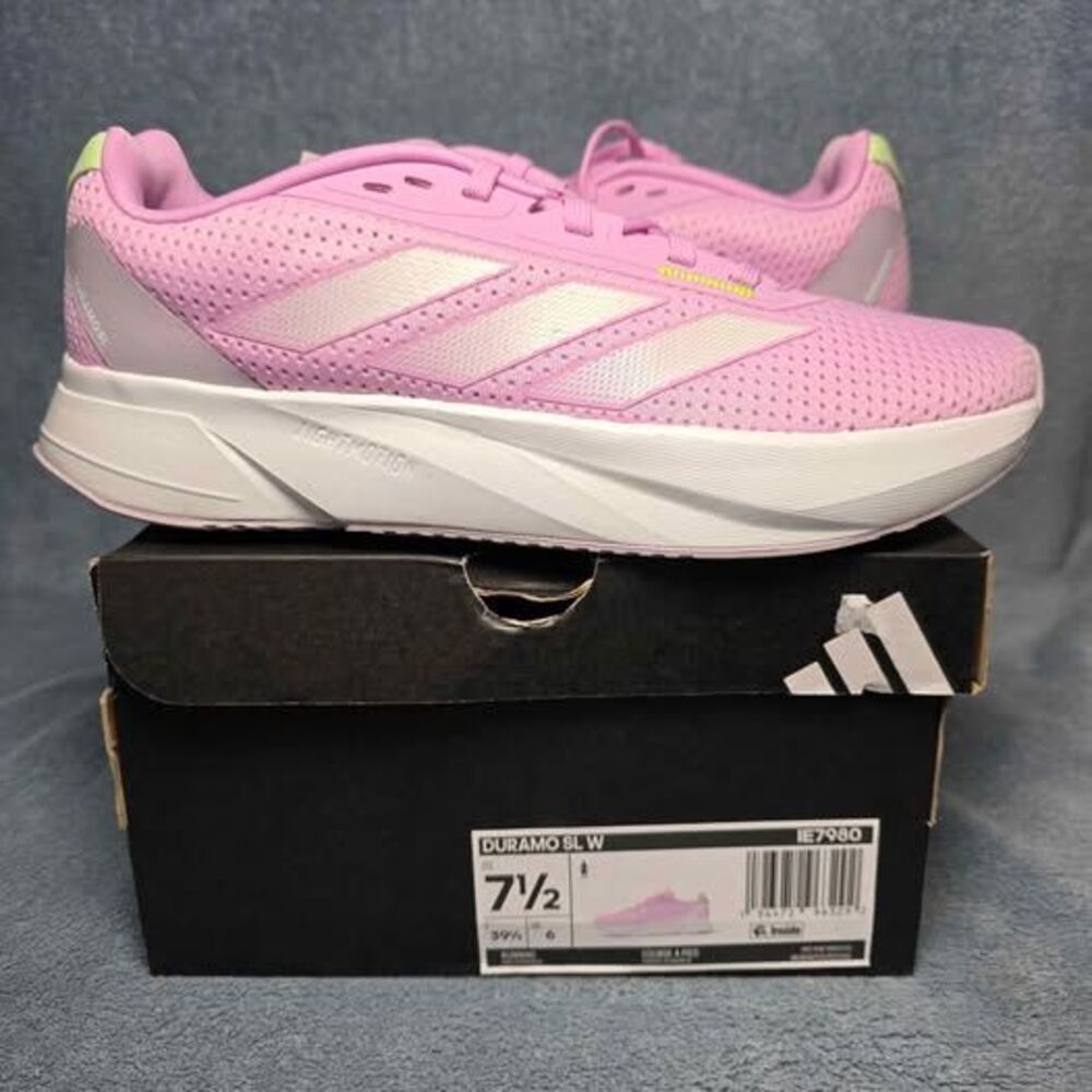 Adidas Duramo SL W Pink Running Shoes Women's Size 7.5